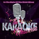 The Karaoke Universe - Come On a Cone Karaoke Version In the Style of Nicki…