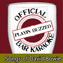 Playin Buzzed - Memory of a Free Festival Official Bar Karaoke Version in the Style of David…