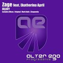 Zage feat Ekatherina April - Away Dub Mix