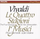 I Musici Pina Carmirelli - Vivaldi Violin Concerto in G Minor Op 8 No 2 RV 315 L estate 1 Allegro non molto…