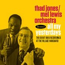 Thad Jones Mel Lewis Orchestra - Polka Dots Moonbeams Live