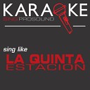 ProSound Karaoke Band - Rompe El Mar Originally Performed by La Quinta Estacion Instrumental…