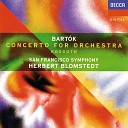 San Francisco Symphony Herbert Blomstedt - Bart k Concerto for Orchestra Sz 116 4 Intermezzo interrotto…