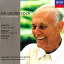 Budapest Festival Orchestra Sir Georg Solti - Weiner Serenade for small orchestra Op 3 1 Allegretto quasi…