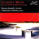 Steven Kanoff Catherine Collard - Sonata for Clarinet and Piano FP 184 II…