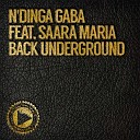 N dinga Gaba feat Saara Maria - Back Underground Instrumental