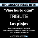 Argentracks - Vine Hasta Aqui Karaoke Version Originally Performed By los…