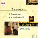 Quatuor Cordes Jean No l Molard Jean Pierre Lacour Jacques Watelle Robert… - Quatuor No 6 en r majeur Allegro assai