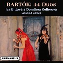 Iva Bittov Dorothea Kellerov - 44 Duos for Two Violins Sz 98 No 20 A Rhythm Song…