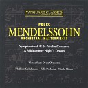 Mischa Elman violin Vienna State Opera Orchestra Vladimir… - Violin Concerto In E Minor Op 64 Iii Allegro Non Troppo Andante Molto…