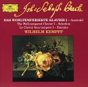 Wilhelm Kempff - J S Bach Prelude Fugue in E Flat Minor Well Tempered Clavier Book I No 8 BWV 853…
