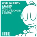 Armin van Buuren Garibay Feat Olaf Blackwood - I Need You Club Mix