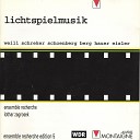 Ensemble Recherche Lothar Zagrosek - Suite of 21 character pieces for piano Op 51 Musik Film No 13 Entsagung…