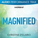 Christine D Clario - Magnified High Key without Background Vocals