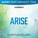 Christine D Clario - Arise High Key Trax Without Background Vocals