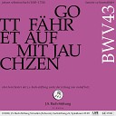 Orchester der J S Bach Stiftung Wolf Matthias Friedrich Rudolf… - Gott f hret auf mit Jauchzen BWV 43 XIII Bonustrack 7 Arie Bass mit Violine Er ists der ganz allein…