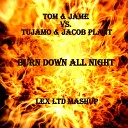 Tom Jame vs Tujamo Jacob Plant - Burn Down All Night Lex LTD Mashup