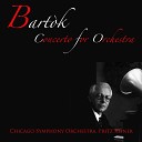 Chicago Symphony Orchestra Fritz Reiner - Concerto for Orchestra Intermezzo interrotto…