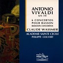 Acad mie Sainte C cile Philippe Couvert Claude… - La Notte Concerto en si b mol majeur pour basson F VIII1 Ii sono andante…