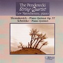 Penderecki String Quartet Lev Natochenny - Piano Quintet In G Minor Op 57 Ii Fugue…