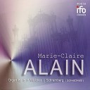 Marie Claire Alain - Wachet auf ruft uns die Stimme BWV 645