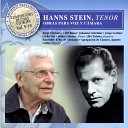 Hanns Stein - An die Musik