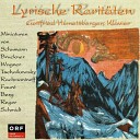 Gottfried Hemetsberger - In das Album der F rstin M in C Major WWV 94