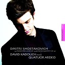 David Kadouch Quatuor Ardeo - Piano Quintet In G Minor Op 57 Scherzo…