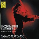 Salvatore Accardo - Capriccio in Mi bemolle maggiore per violino solo Op 1 Lento allegro…