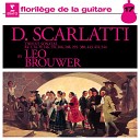 Leo Brouwer - Scarlatti Keyboard Sonata in F Minor Kk 19 Arr for Guitar Performed in E…