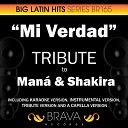 Brava HitMakers - Mi Verdad In The Style Of Mana Shakira Karaoke…