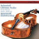 Heinrich Schiff Elisabeth Leonskaja - Rachmaninoff Cello Sonata in G Minor Op 19 I Lento Allegro…