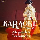 Ameritz Spanish Karaoke - No Se Olvidar Karaoke Version