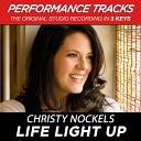 Christy Nockels - Life Light Up Performance Track In Key Of D Without Background Vocals Med Instrumental…
