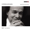 Cyprien Katsaris - Violin Partita No 3 in E Major BWV 1006 Gavotte en rondeau Arr for Piano World Premiere…