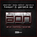 Disord3R Deep Matter 2Groove - Keepin It Gansta Original Mix