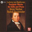 J nos Starker Rudolf Buchbinder - Beethoven Cello Sonata No 5 in D Major Op 102 No 2 II Adagio con molto sentimento d…