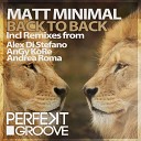 Matt Minimal - Back To Back Alex Di Stefano Remix