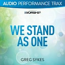 Greg Sykes - We Stand As One Original Key with Background…