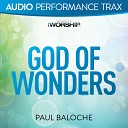 Paul Baloche - God of Wonders High Key Without Background…