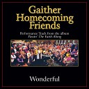 Bill Gloria Gaither - Wonderful High Key Performance Track Without Background…