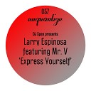 Larry Espinosa feat Mr V - Express Yourself Instrumental