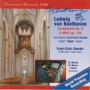 Ernst-Erich Stender - Symphonie No. 9 in D Minor, Op. 125: I. Allegro ma non troppo, un poco maestoso (Organ Version)