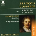 Blandine Verlet - Premier livre de pi ces de clavecin Ordre V No 2 Premier…