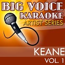 Big Voice Karaoke - On a Day Like Today In the Style of Keane Karaoke…