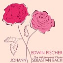 Edwin Fischer - Prelude No 22 in B Flat Minor BWV 891 from Book…