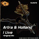 Artra Holland - I Live Original Mix