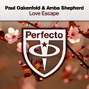 Paul Oakenfold Amba Shepherd - Love Escape JaySounds Remix