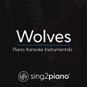 Sing2Piano - Wolves Lower Key Originally Performed by Selena Gomez Marshmello Piano Karaoke…