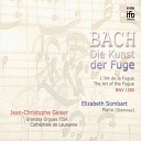Jean Christophe Geiser Elisabeth Sombart - Die Kunst der Fuge BWV 1080 Contrapunctus X